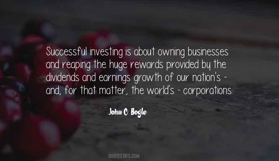 Quotes About Dividends #1230299
