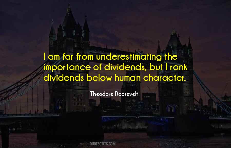 Quotes About Dividends #1318778