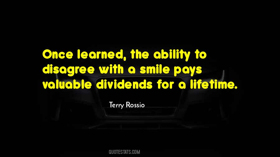 Quotes About Dividends #356308