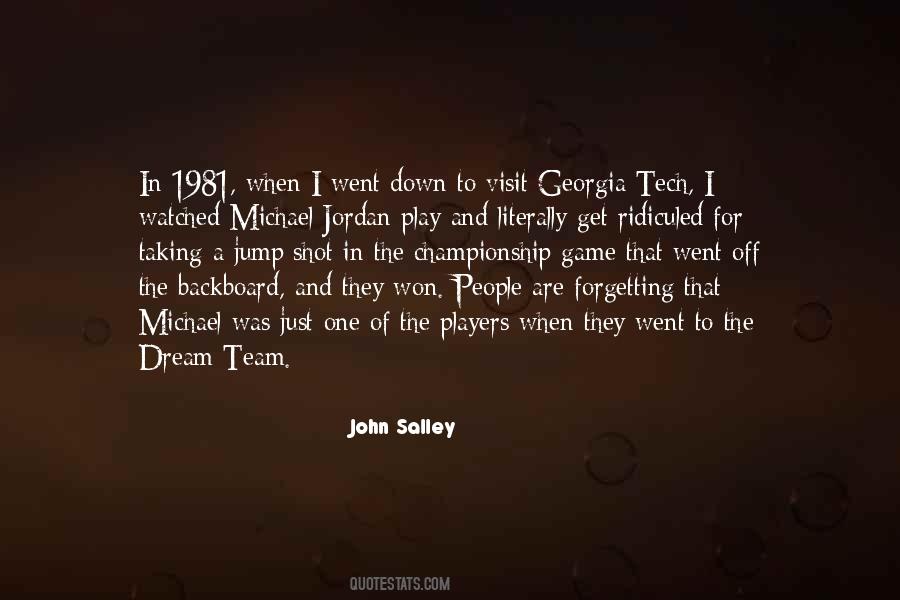 Quotes About The Dream Team #979502