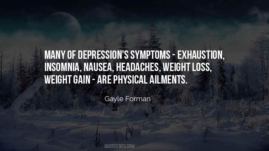 Depression Exhaustion Quotes #884738