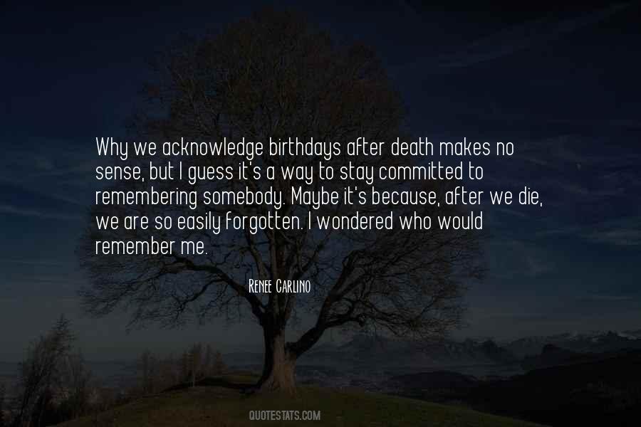 Quotes About After I Die #668799