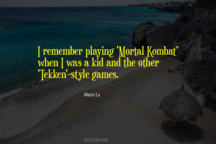Quotes About Tekken #626732