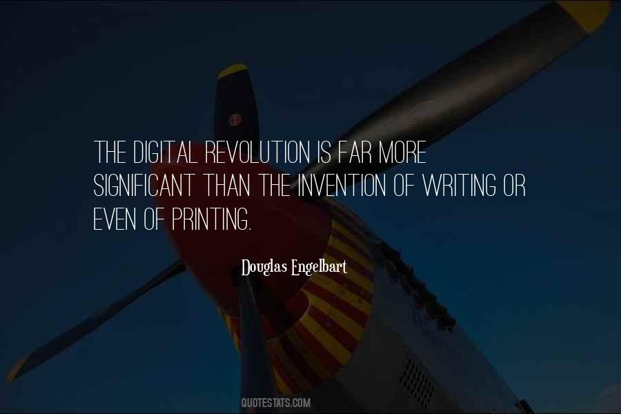Quotes About Digital Revolution #77851