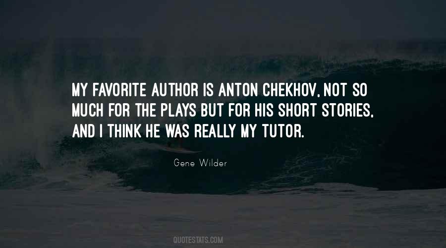 Favorite Author Quotes #485309