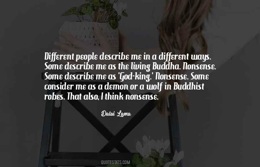 Quotes About Different Ways #1260764