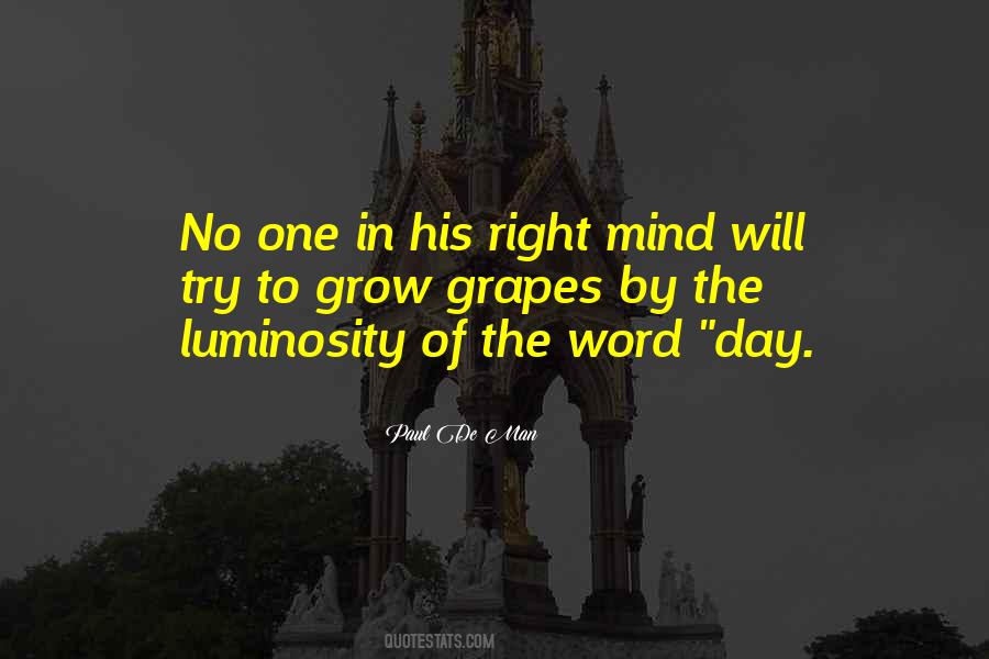Quotes About Luminosity #1848373