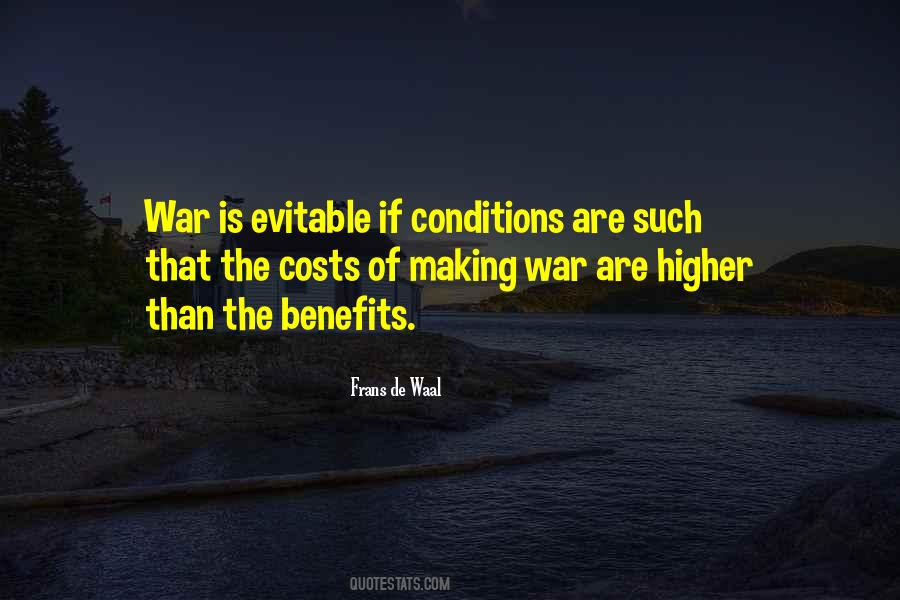 Quotes About The Costs Of War #1337947