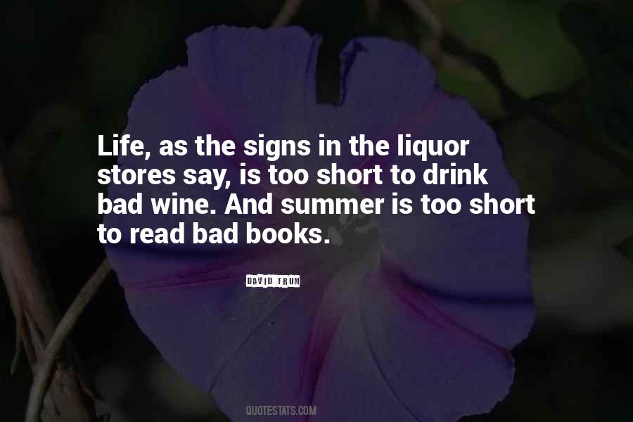 Quotes About Books And Wine #82786