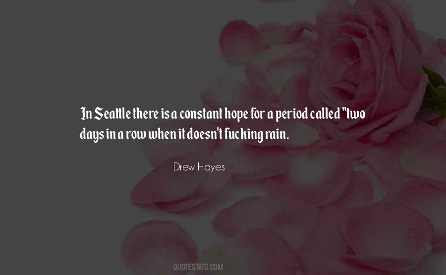 Quotes About Seattle Rain #881011