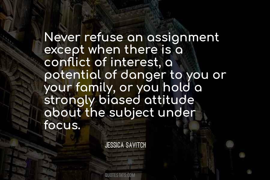 Quotes About Conflict Of Interest #974756