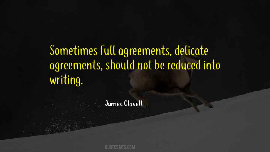 Quotes About Agreements #253881
