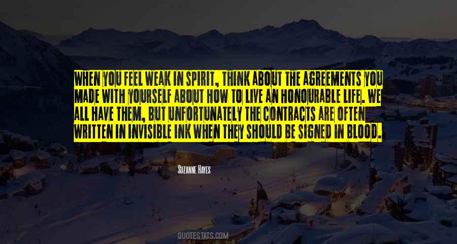 Quotes About Agreements #61053