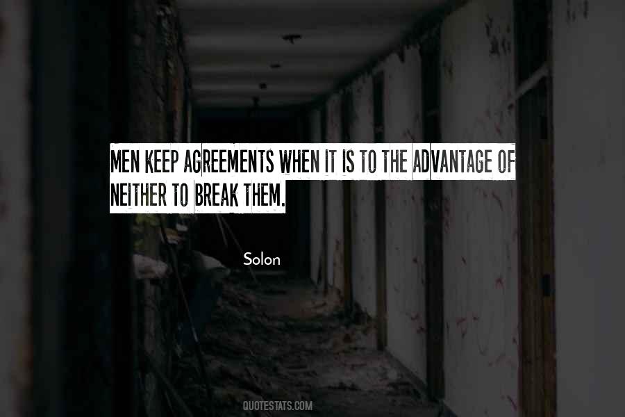 Quotes About Agreements #661338