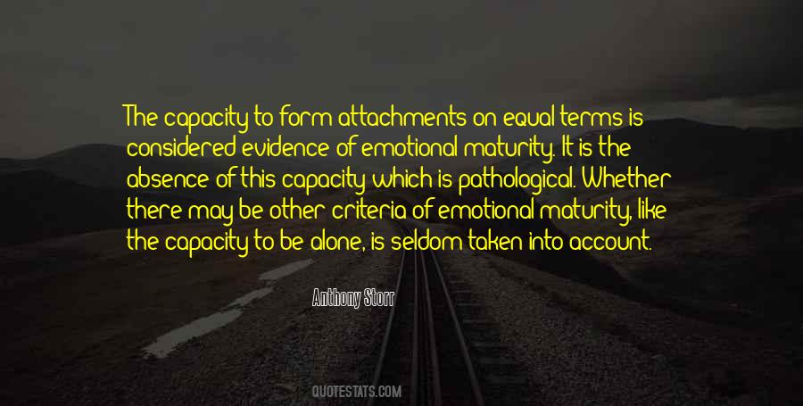 Quotes About Emotional Maturity #1204707