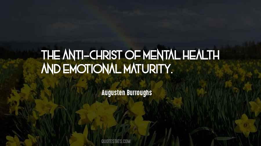 Quotes About Emotional Maturity #708904