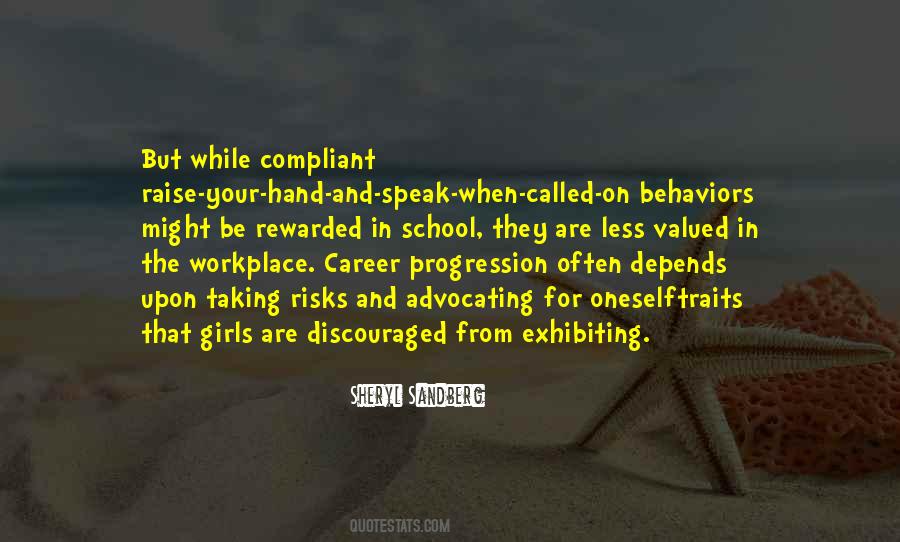 Quotes About Career Progression #1743624