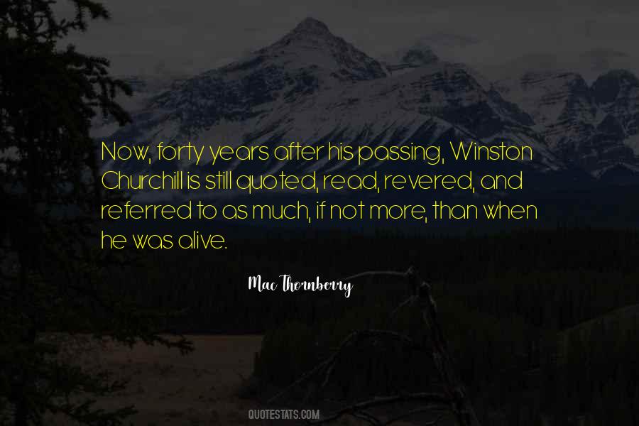 Passing Years Quotes #1610478