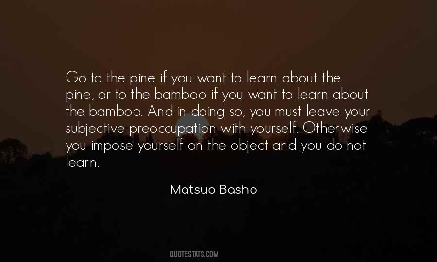 Quotes About Bamboo #1482122