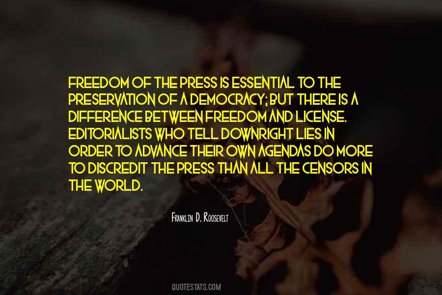 Quotes About Freedom And Democracy #220702