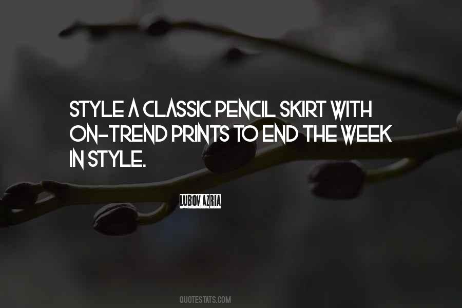 In Style Quotes #1567166