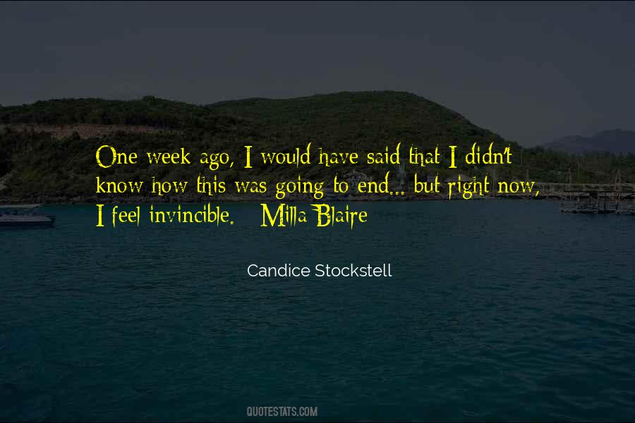 Week End Quotes #1153923