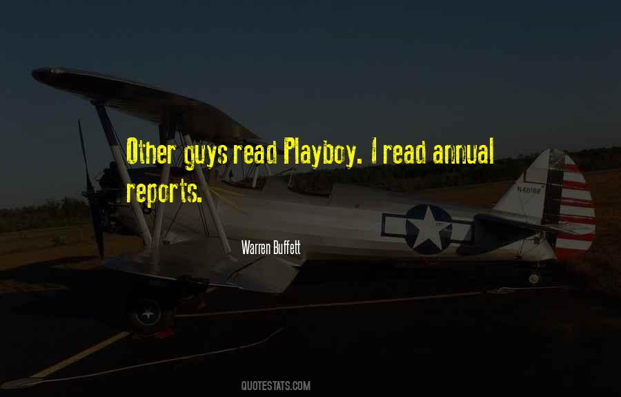 Quotes About Playboy Guys #439104