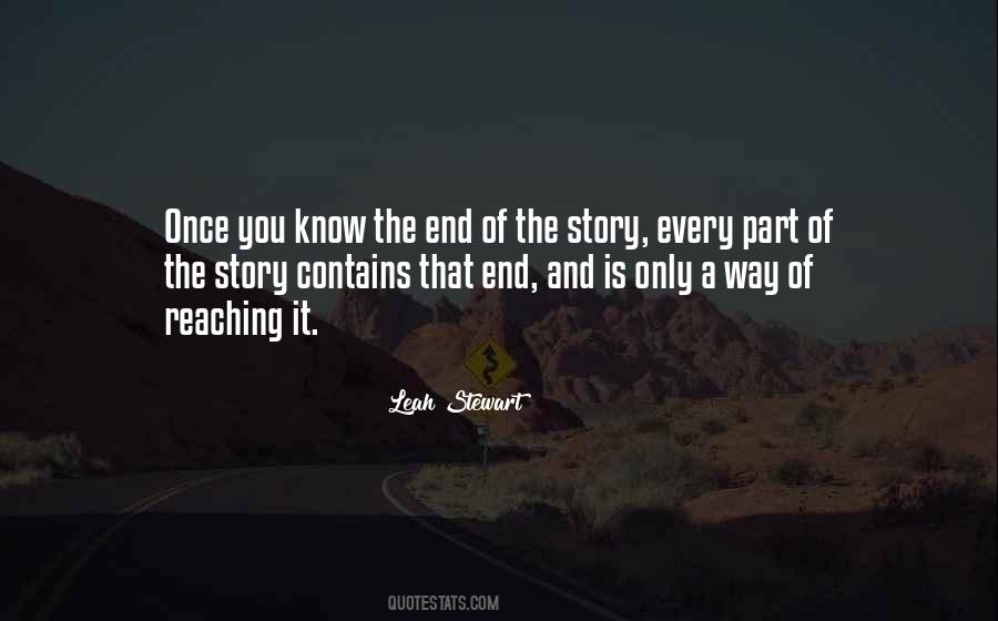 Quotes About Reaching The End #1586684