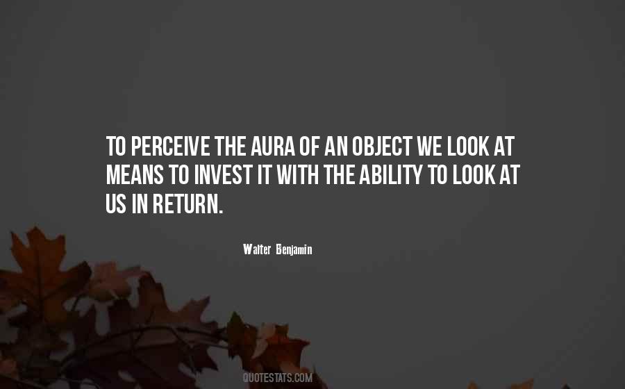 Quotes About Auras #116841