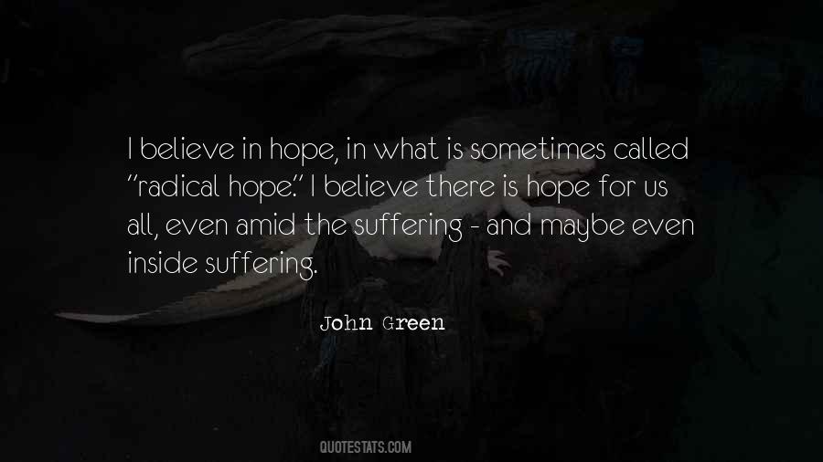 Hope Suffering Quotes #503529