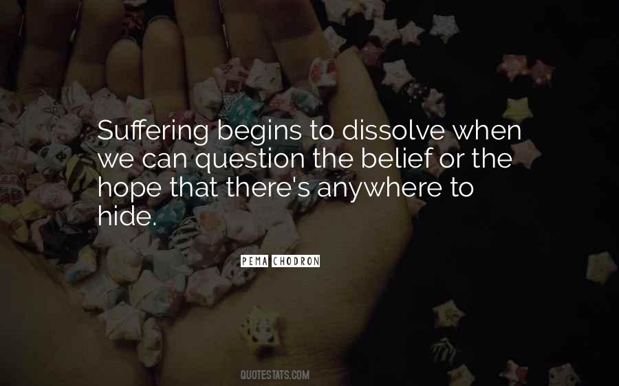 Hope Suffering Quotes #706049