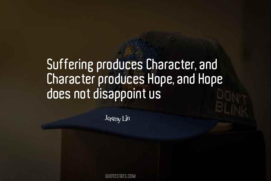 Hope Suffering Quotes #762419