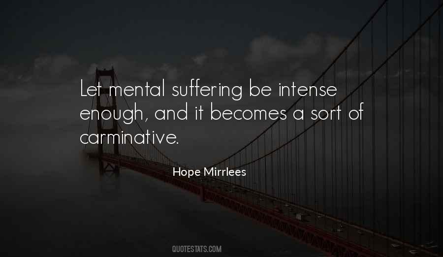 Hope Suffering Quotes #887461