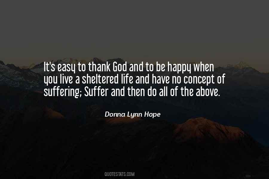 Hope Suffering Quotes #925489