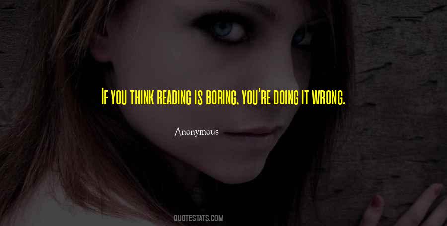 Quotes About Doing It Wrong #155147