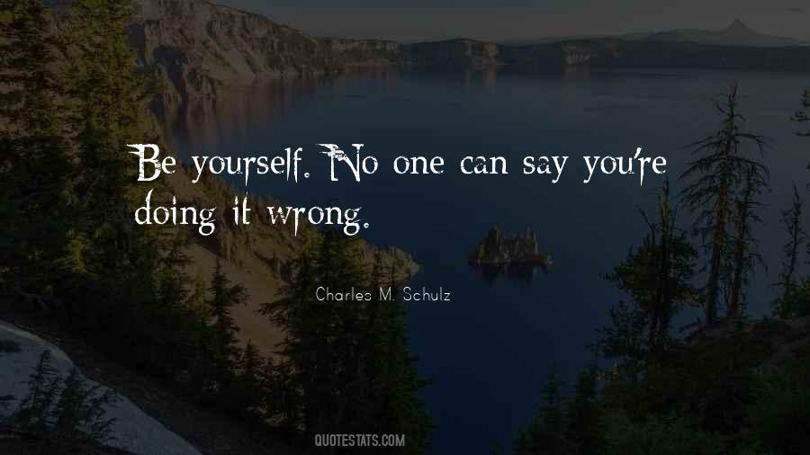 Quotes About Doing It Wrong #1868676