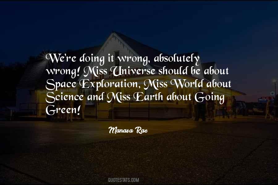 Quotes About Doing It Wrong #670536