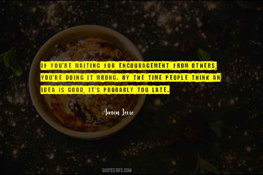 Quotes About Doing It Wrong #974131