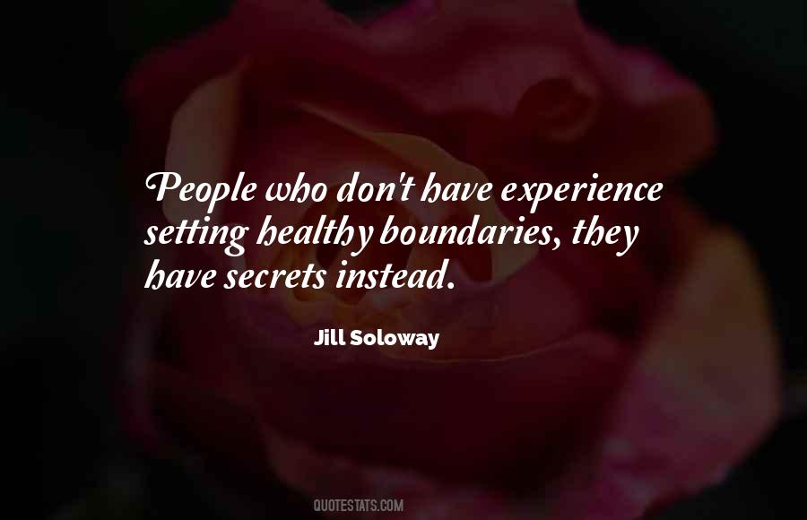 Quotes About Healthy Boundaries #1615873