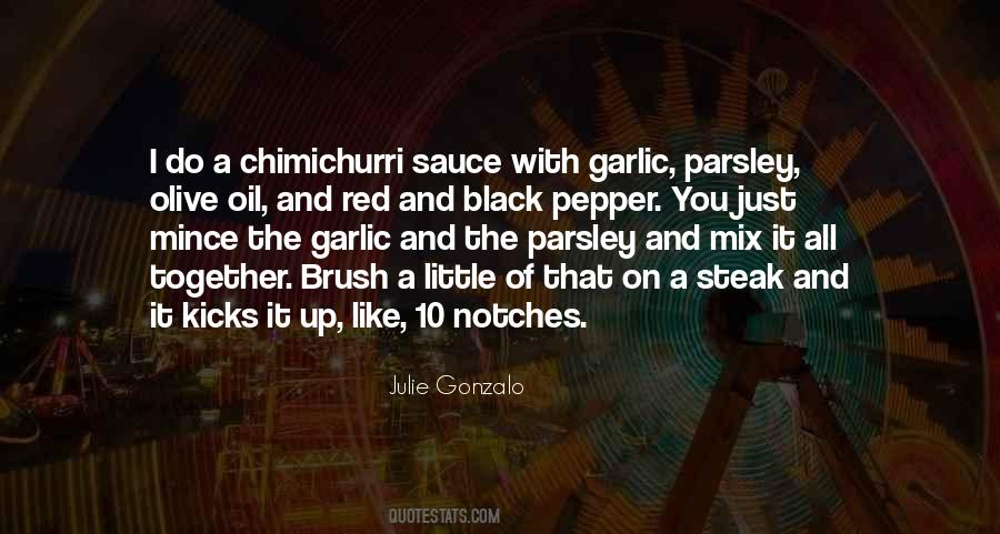 Quotes About Sauce #911683