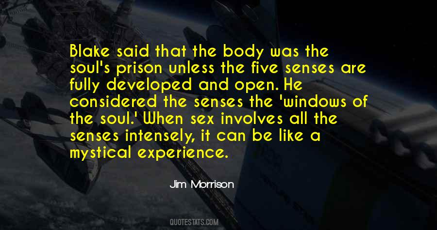 Senses Of The The Soul Quotes #219553