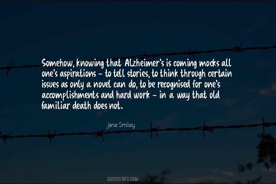 Alzheimer S Quotes #1123139