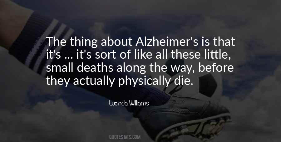 Alzheimer S Quotes #144039