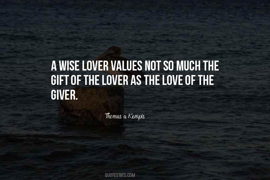 Quotes About Love The Giver #1483357