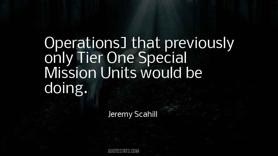 Quotes About Special Operations #1252975