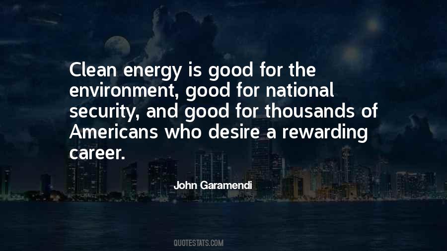 Quotes About Clean Energy #1673157
