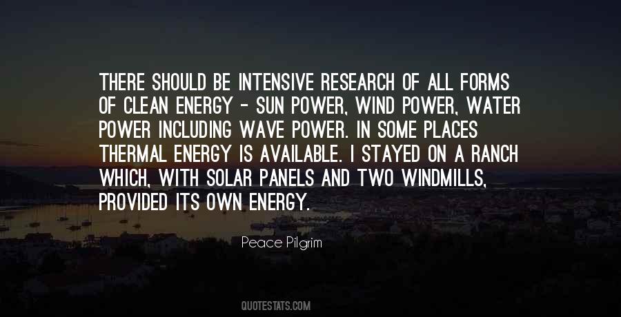 Quotes About Clean Energy #851913