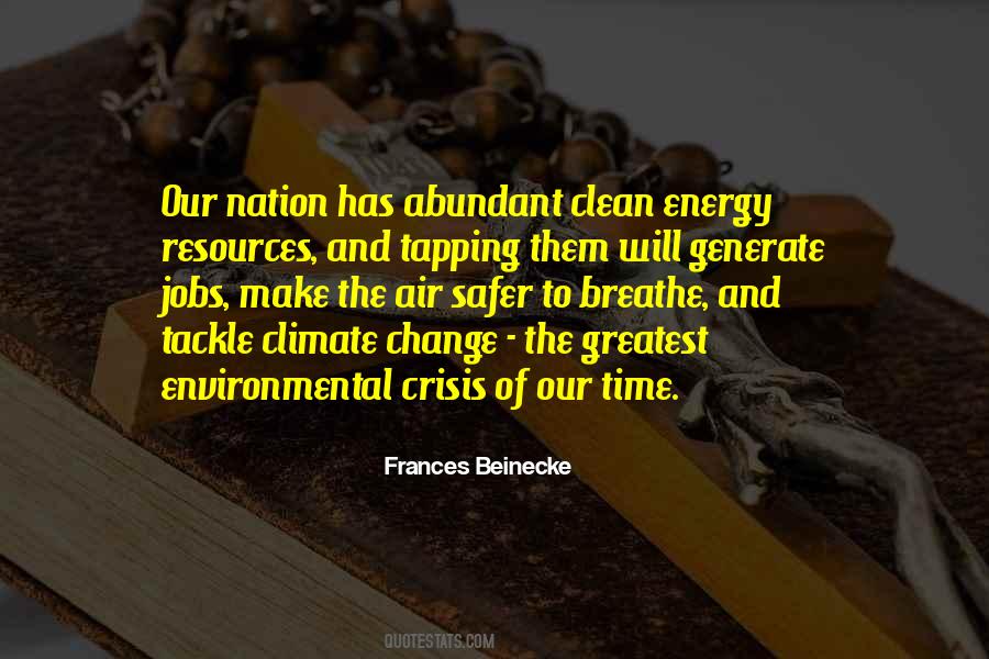 Quotes About Clean Energy #921684