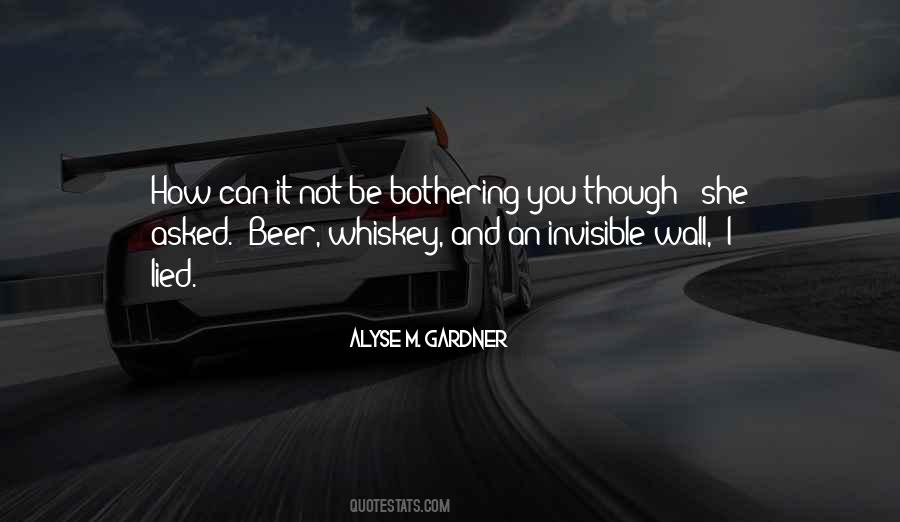 Quotes About Whiskey And Beer #1411089