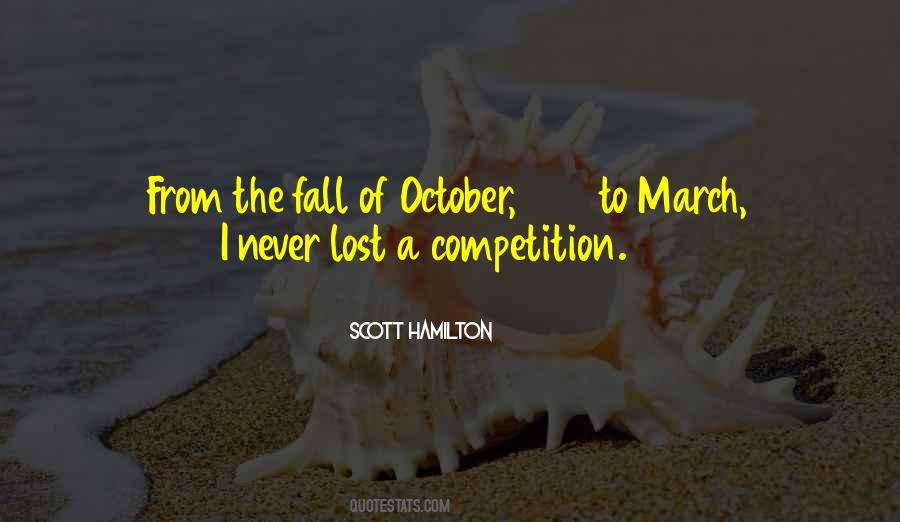 Quotes About October And Fall #1446407
